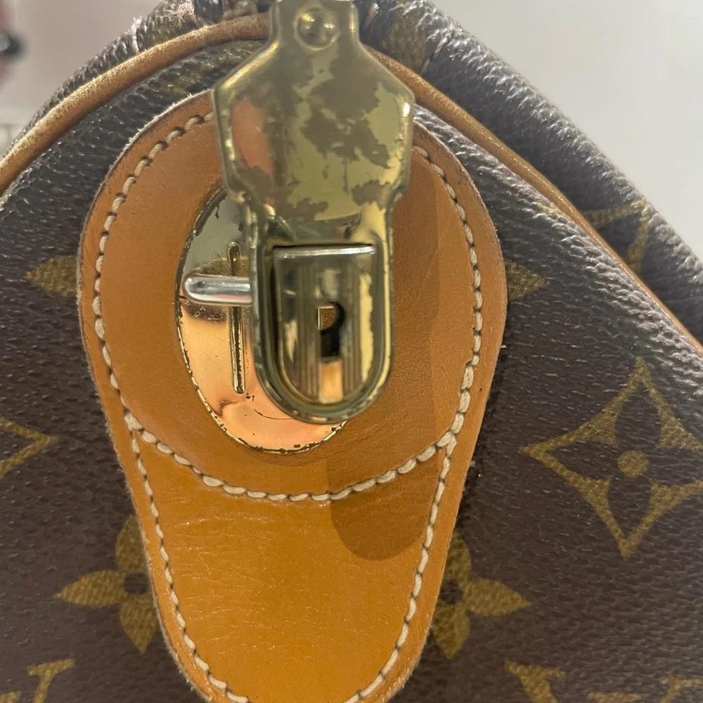 Vintage Louis Vuitton speedy bag from 1970s or early 80s - Picture 9 of 13